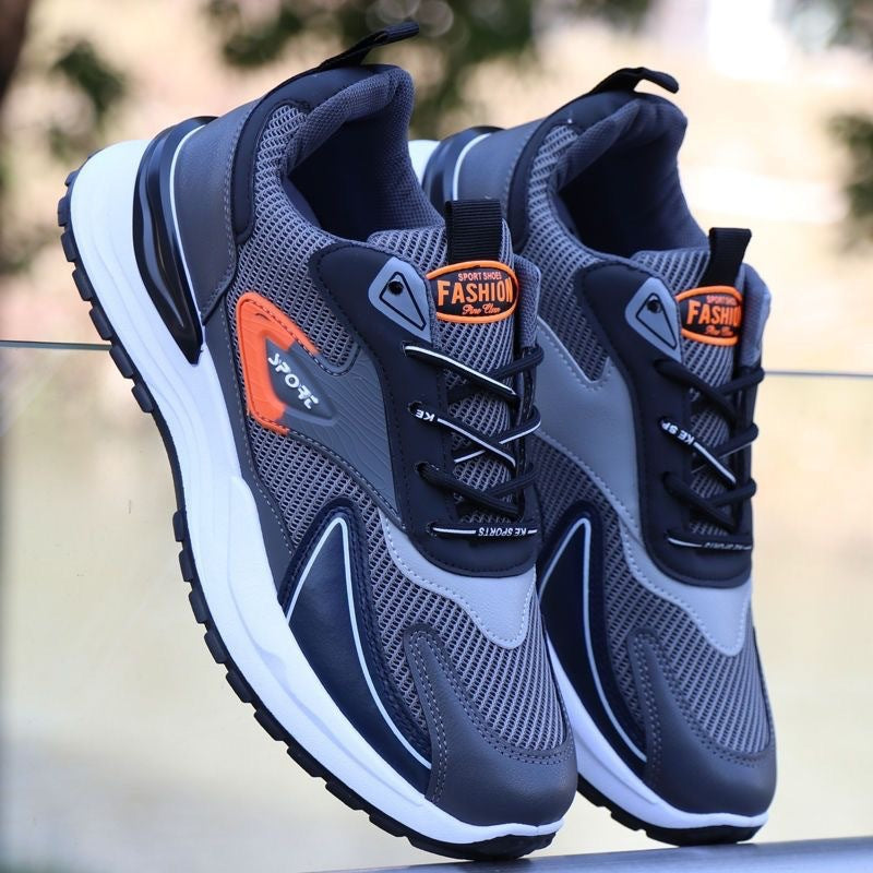 Damen Sportliche Sneakers mit atmungsaktivem Obermaterial und rutschfester Sohle EB