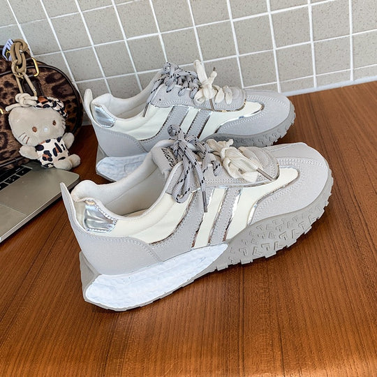 Damen Chunky Sneaker mit rutschfester Sohle und atmungsaktivem Obermaterial EB