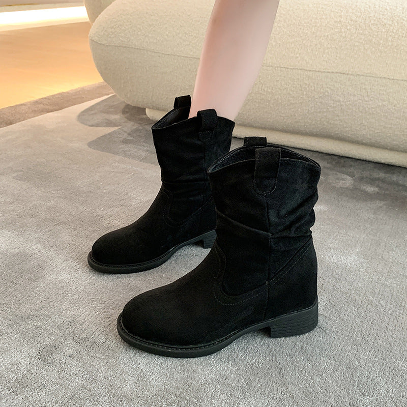 Damen Stiefeletten mit lässigem Schlupfdesign von EB