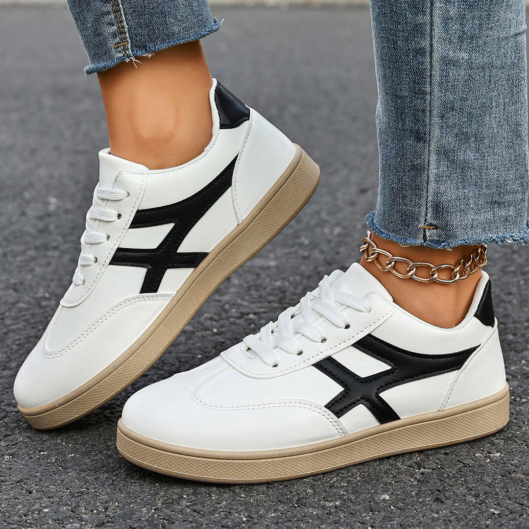 Damen Komfortable Sneaker mit modischem Design EB