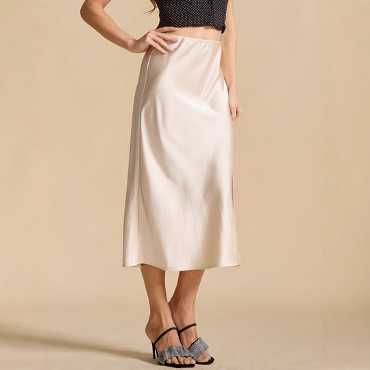 Damen Eleganter und fließender Maxikleid EB