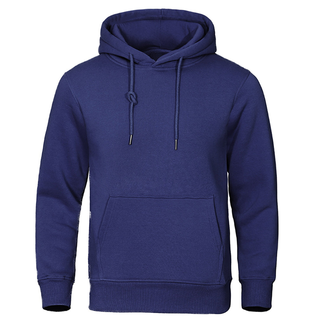 Unisex Premium-Kapuzenpullover mit extra hohem Kragen, Kängurutasche und gebürstetem Innenfutter EB