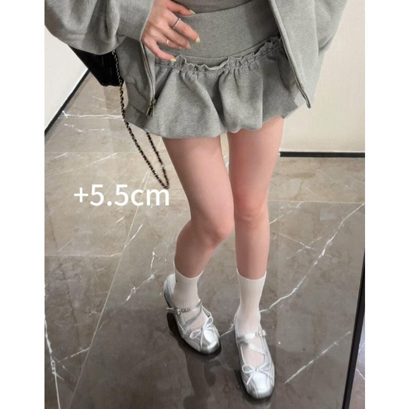 Damen elegante Mary Jane Ballerinas mit dekorativem Riemchen und komfortablem Fußbett EB