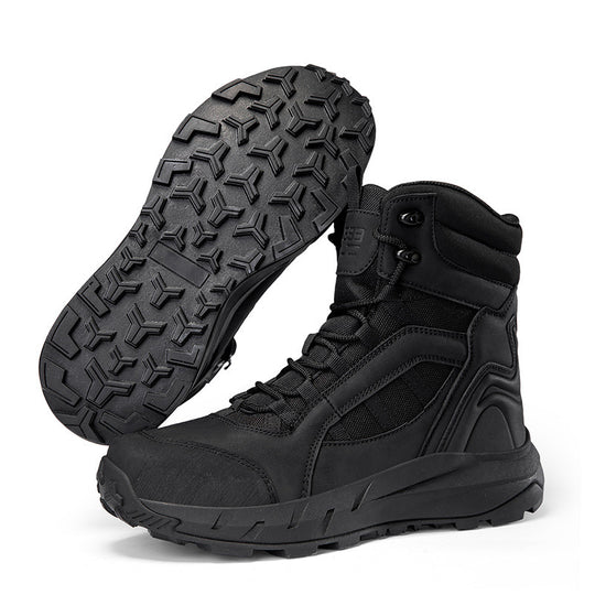 Damen taktische Outdoor-Stiefel mit rutschfester Profilsohle und atmungsaktivem Obermaterial EB