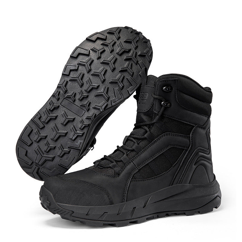 Herren Hohe Outdoor-Wanderschuhe mit rutschfester Sohle und atmungsaktivem Obermaterial EB