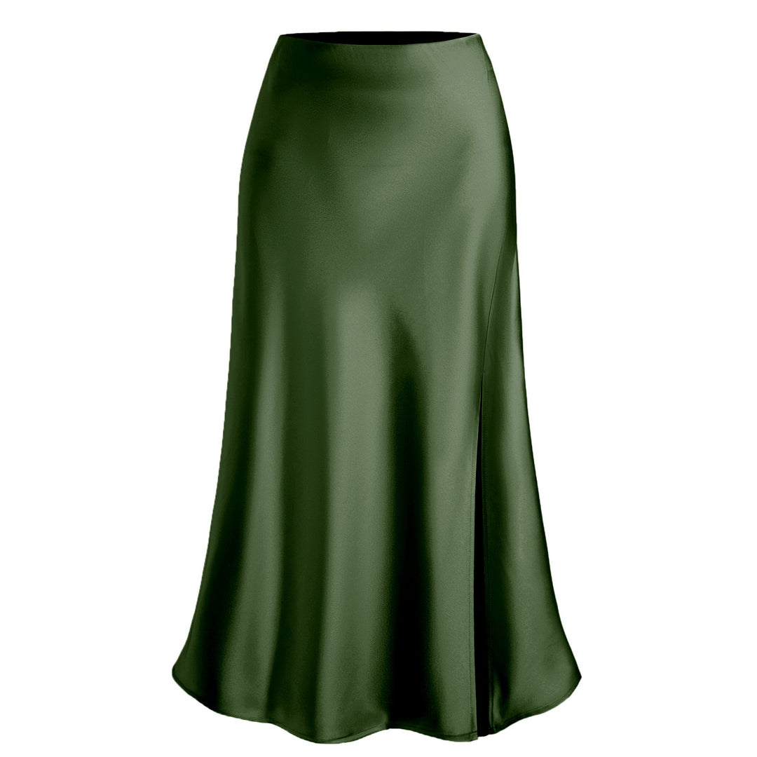 Damen Eleganter und fließender Maxikleid EB