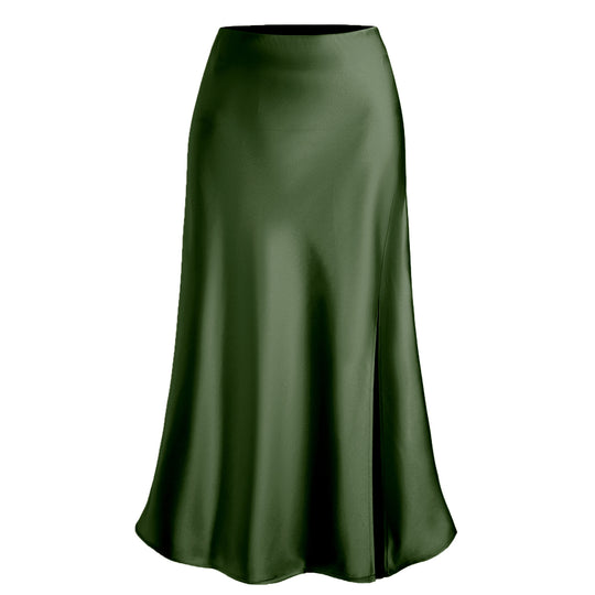 Damen Eleganter und fließender Maxikleid EB
