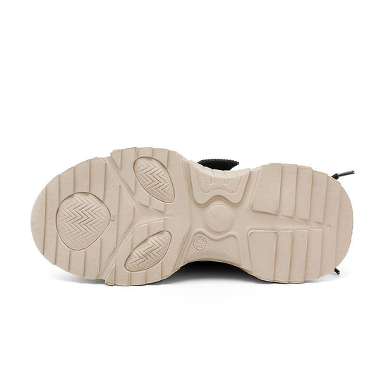 Damen Sportliche Chunky Sneakers mit exklusivem Mustermix und strapazierfähigem Obermaterial EB