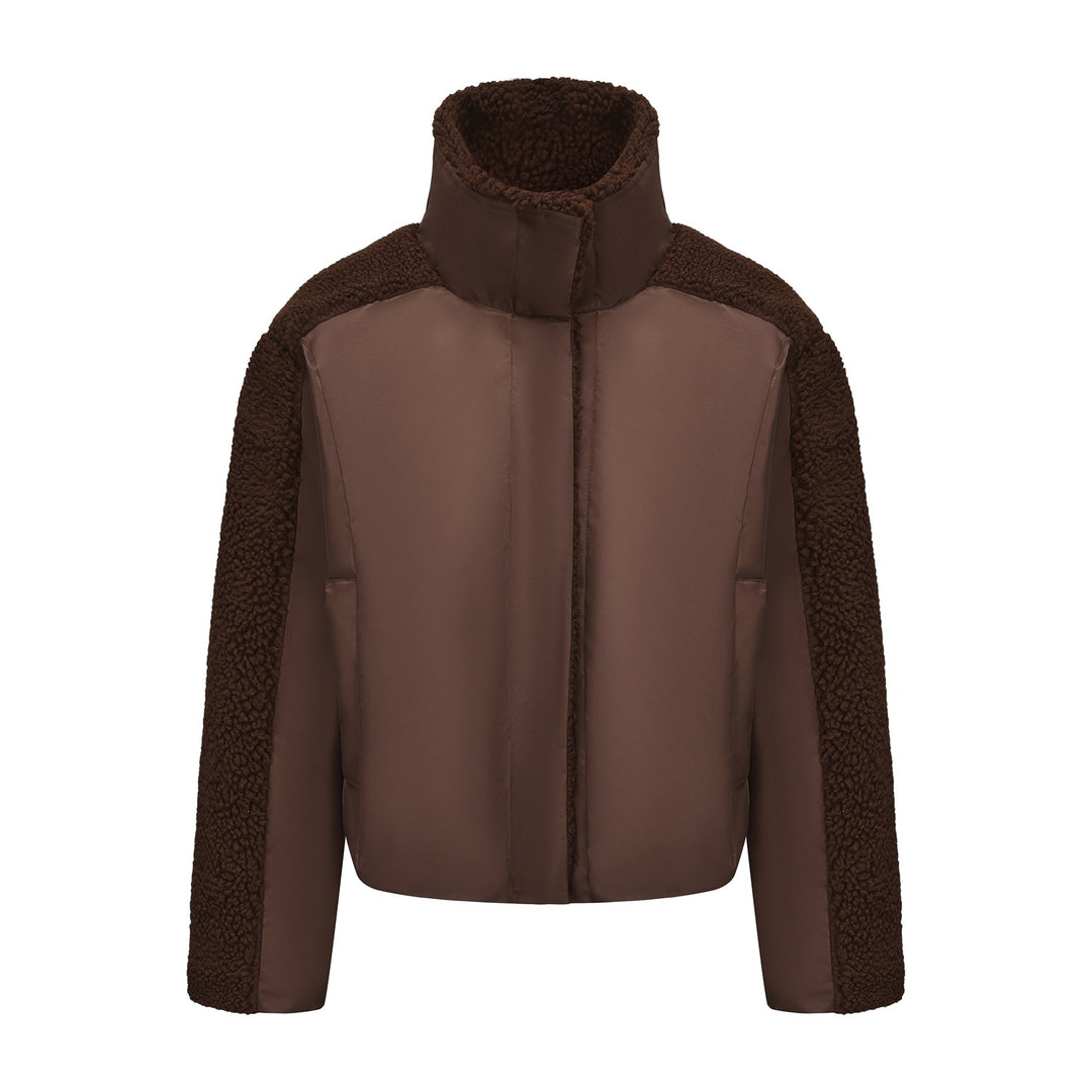 Damen Freizeitjacke mit kuscheligem Fleecebesatz EB