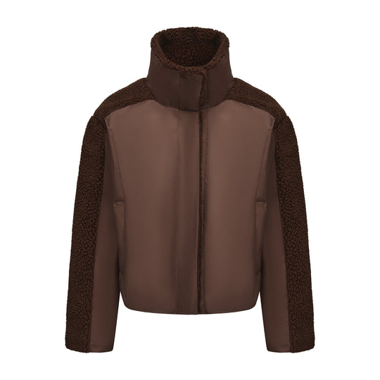 Damen Freizeitjacke mit kuscheligem Fleecebesatz EB