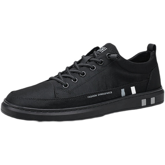 Damen Sneakers mit elegantem Leder-Obermaterial und rutschfester Sohle EB