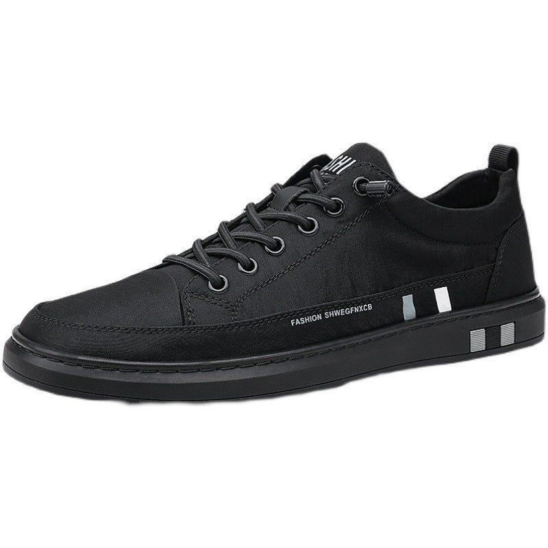 Damen modische Alltagsschuhe mit authentischem Ledermaterial und rutschfester Sohle EB