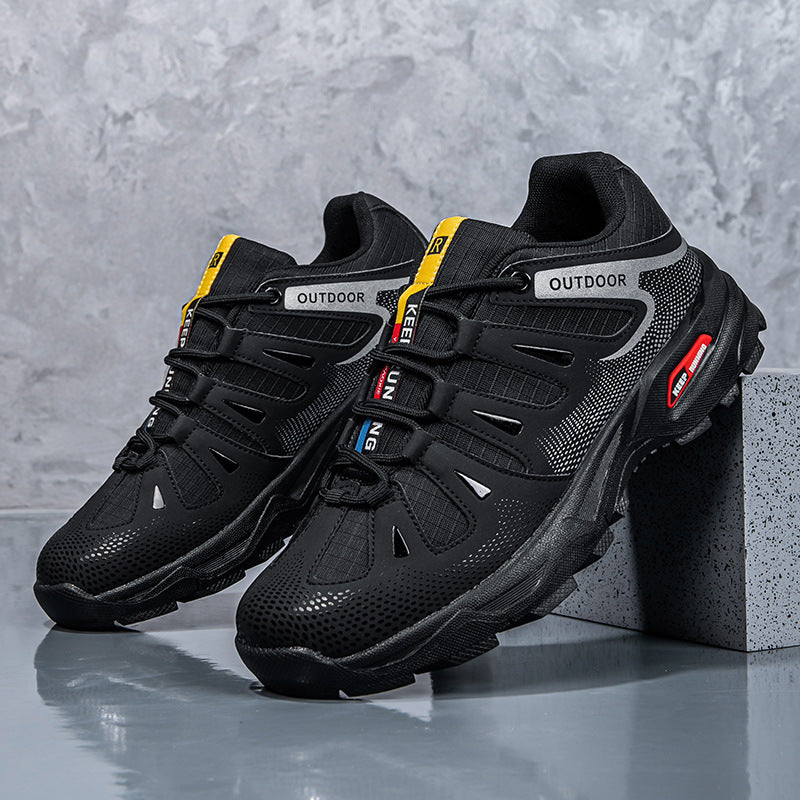 Herren nan leichter Trail- und Outdoor-Laufschuh mit griffiger Stollensohle und gedämpfter EVA-Mittelsohle EB