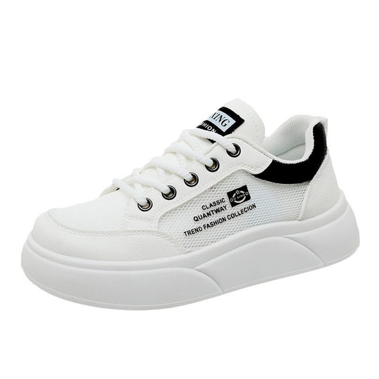 Damen Sportliche Sneakers mit atmungsaktiver Oberflächenstruktur und komfortablem Dämpfungssystem EB