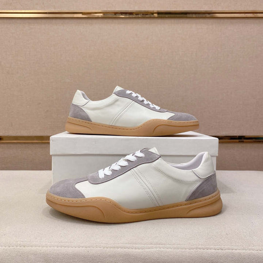 Damen Sneakers mit edlem Wildleder- und Lederdesign EB