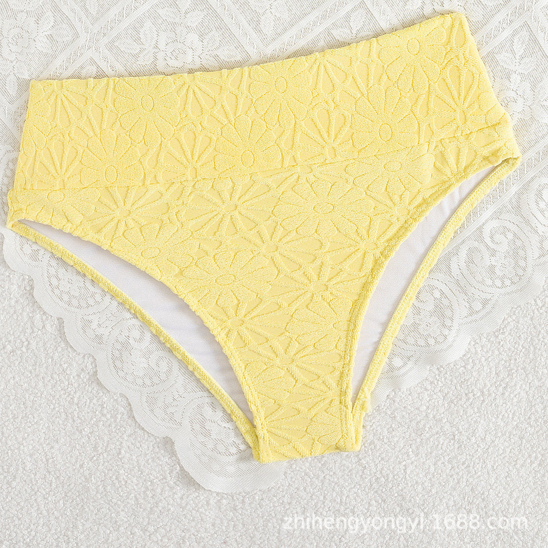 Damen Hochgeschnittener Bikini mit verspieltem Bindungssystem EB