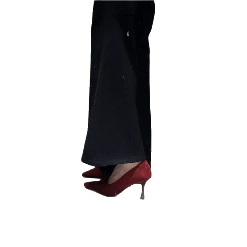 Damen elegante Pumps mit modischer Schleifenverzierung EB