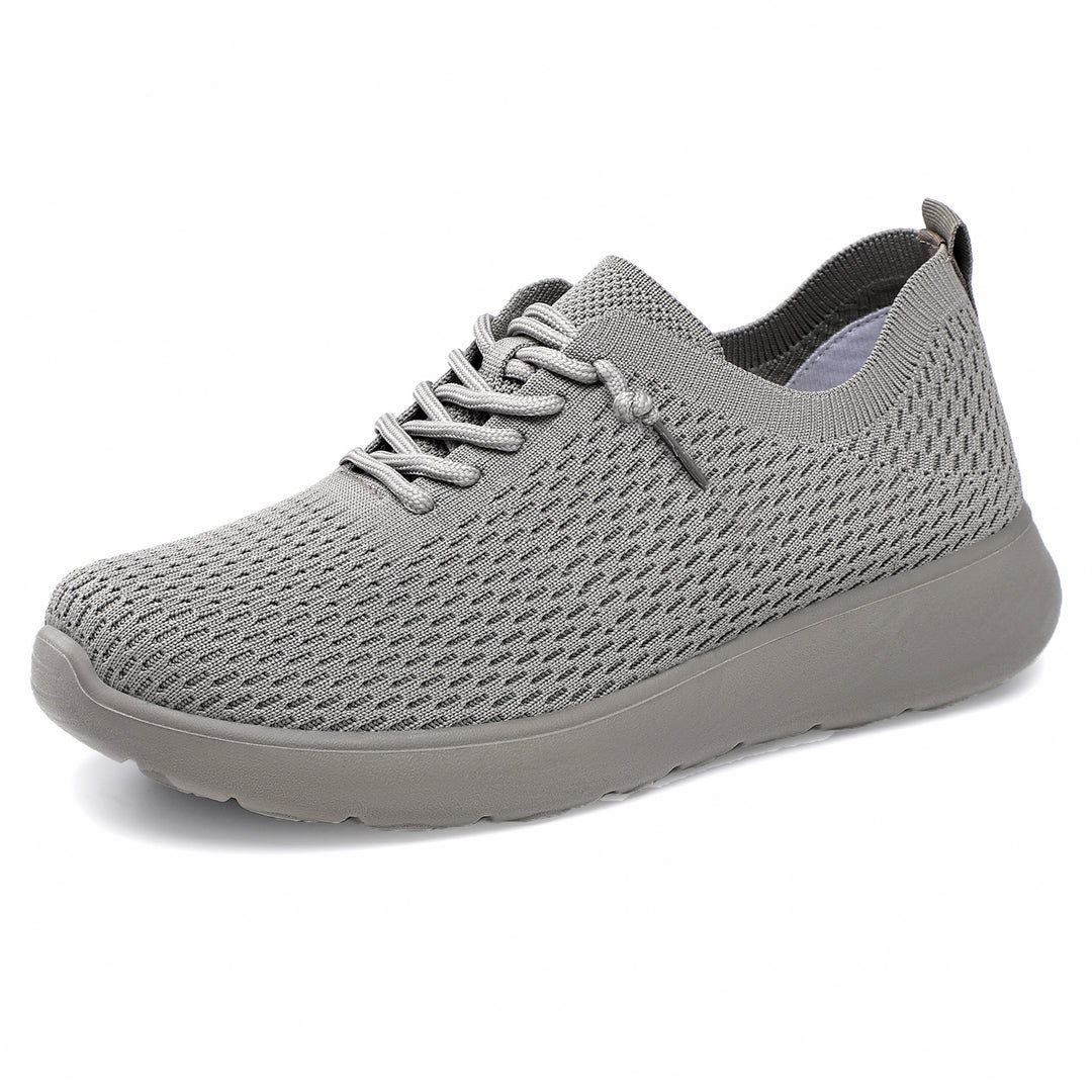 Damen Sportliche Sneakers mit atmungsaktiver Mesh-Oberfläche und flexibler Sohle EB