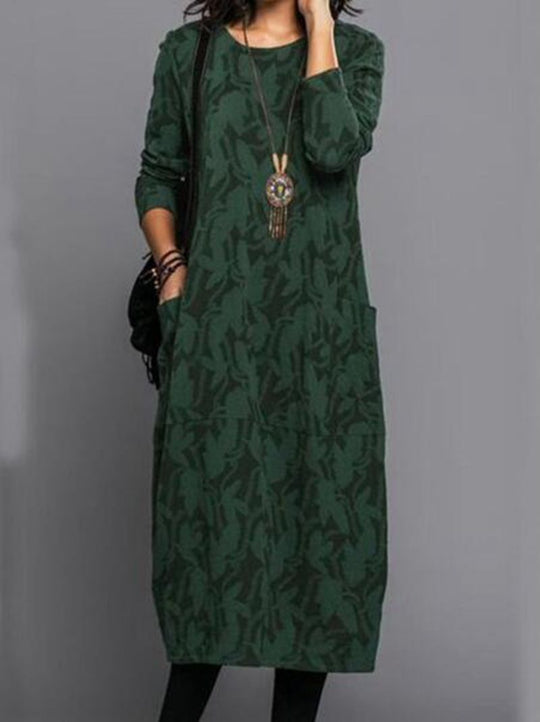 Damen Longsleeve Kleid im eleganten Layering-Stil Heidi-Mode