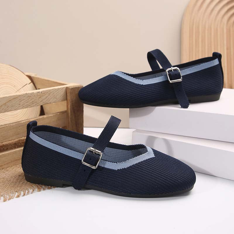 Atmungsaktive flache Schuhe EB