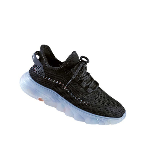 Damen Sportliche Sneakers mit innovativer Stricktechnologie und flexibler Sohle EB