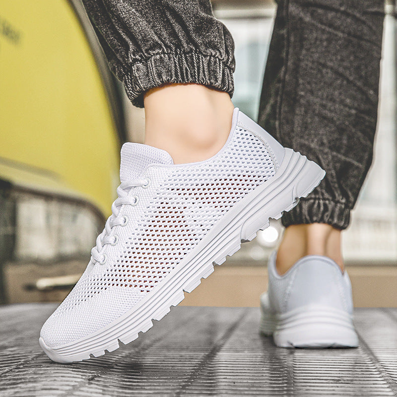 Damen Atmungsaktive Freizeitsneaker mit rutschfester Sohle und modernem Design EB