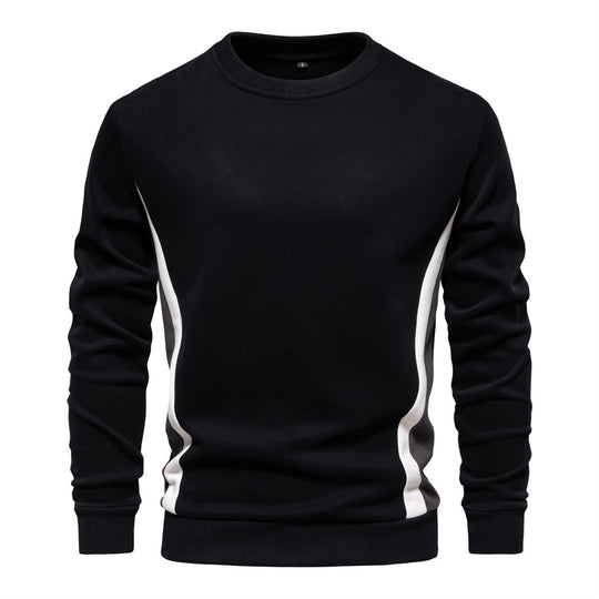 Herren Freizeit-Sweatshirt mit modernem Farbblockdesign EB