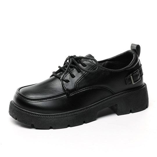 Damen Komfortable Schnürschuhe mit robustem Profil und modischem Design EB