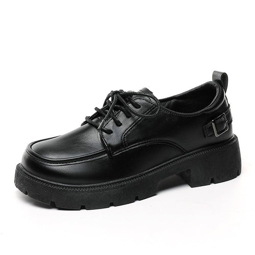 Damen Komfortable Schnürschuhe mit robustem Profil und modischem Design EB