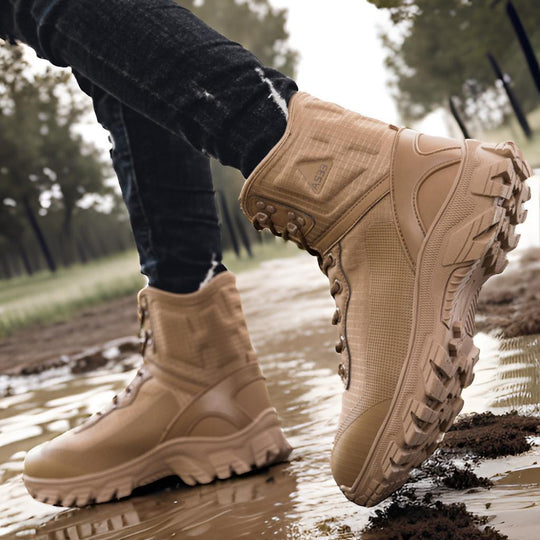 Herren robuste Outdoor-Boots mit atmungsaktiver und rutschfester Sohle EB
