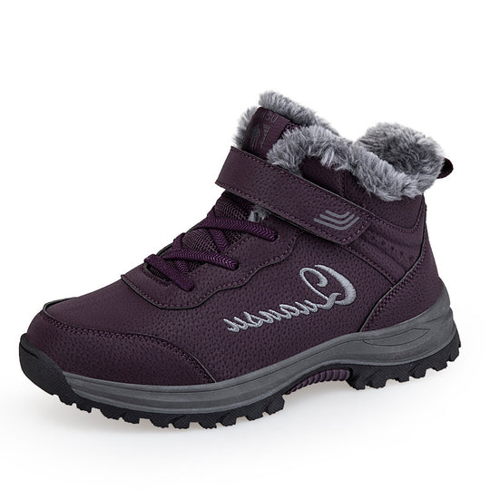 Damen Winterliche Stiefel mit isolierendem Futter und rutschfester Sohle EB