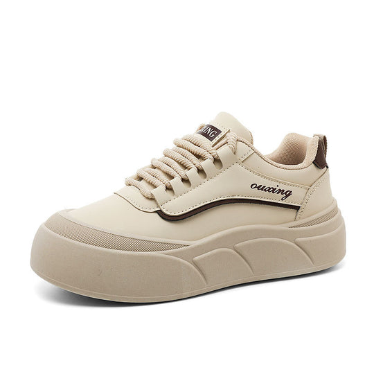 Damen modische Sneakers mit dämpfendem Komfort und elastischen Schnürsenkeln EB