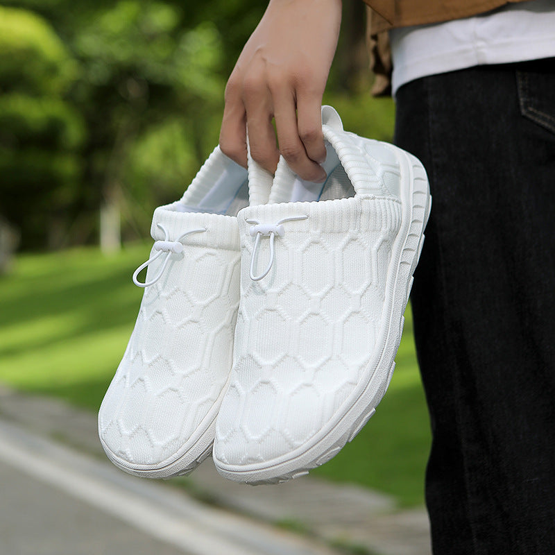 Damen Elastische Slip-On Sneakers mit innovativem Schnellschnürsystem EB