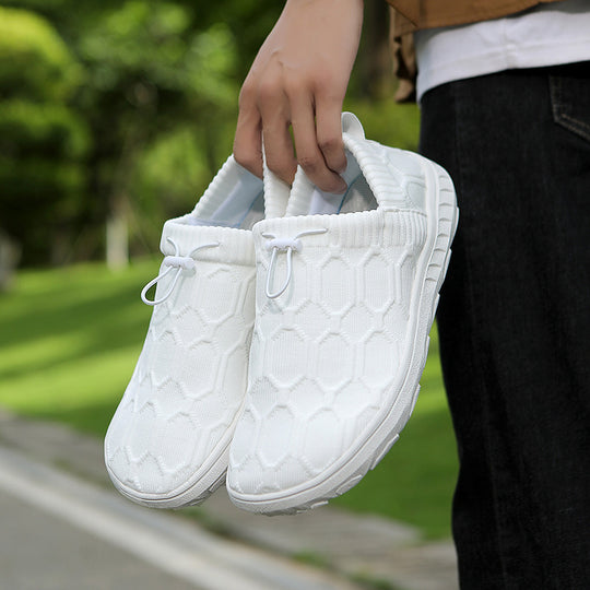 Damen Elastische Slip-On Sneakers mit innovativem Schnellschnürsystem EB