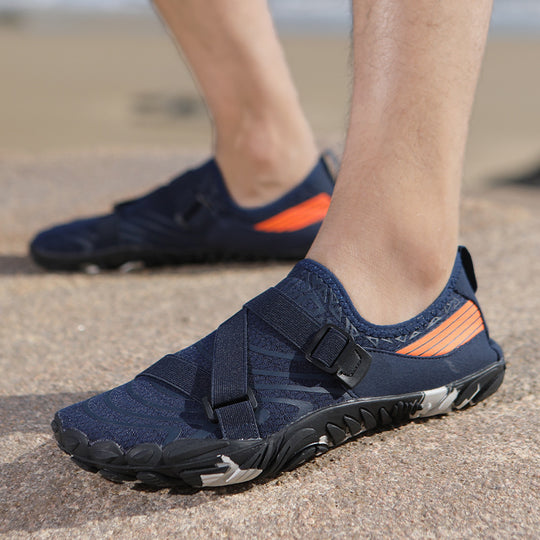 Damen Wassersportschuhe mit rutschfester Sohle und verstellbarem Riemen EB