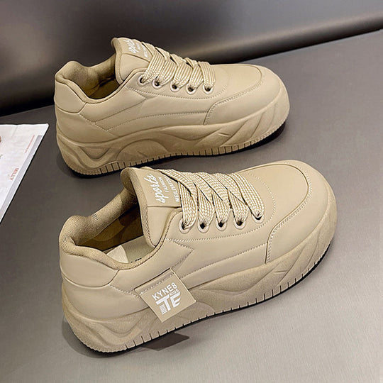 Damen Komfort-Sneaker mit dicker Sohle und atmungsaktivem Obermaterial EB