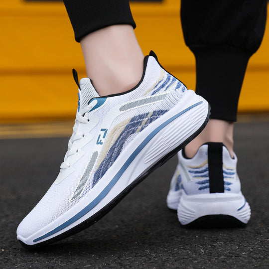 Damen Sportliche Laufschuh mit atmungsaktiver Mesh-Oberfläche und flexiblem Dämpfungssystem EB