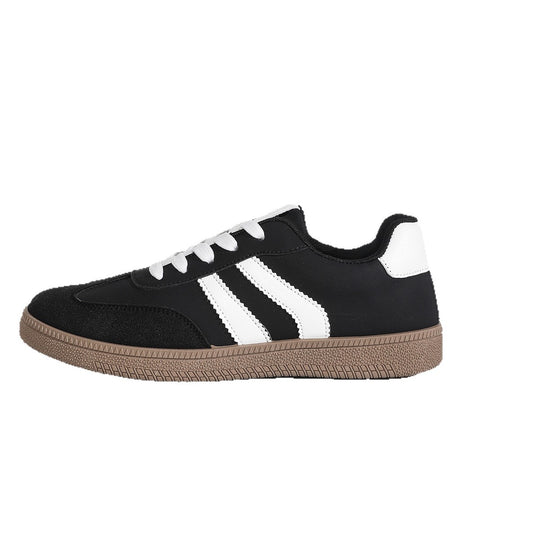Damen Sportliche Sneaker mit klassischer Schnürung und rutschfester Sohle EB