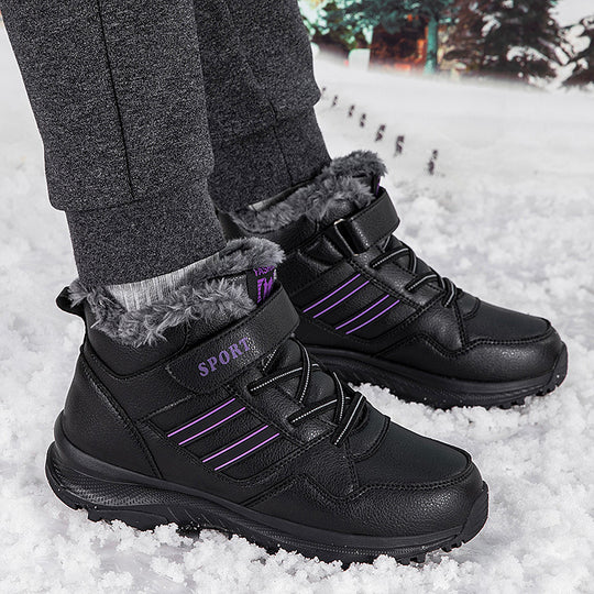 Damen Winterwanderschuhe mit rutschfester Sohle und isolierendem Futter EB