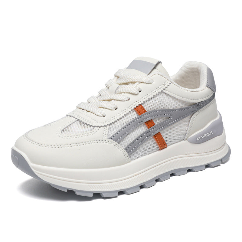 Damen Sportliche Sneakers mit gepolsterter Laufsohle und atmungsaktiver Mesh-Oberfläche EB