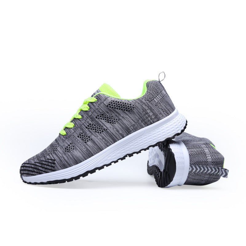 Damen Sportliche Laufschuhe mit atmungsaktiver Oberflächenstruktur und rutschfester Sohle EB