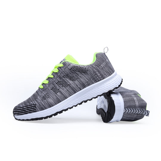 Damen Sportliche Laufschuhe mit atmungsaktiver Oberflächenstruktur und rutschfester Sohle EB