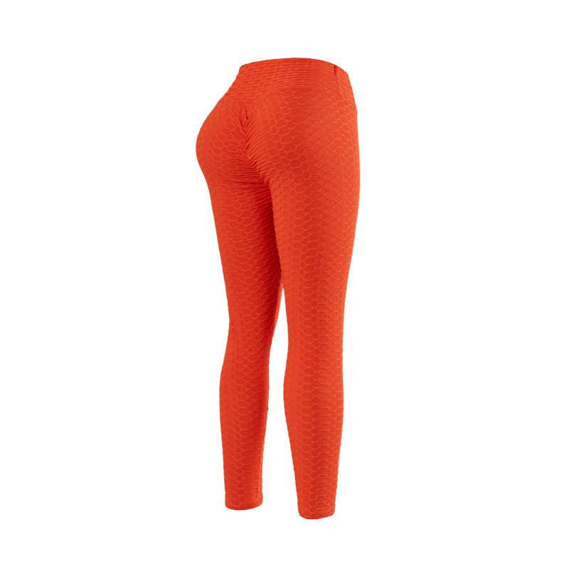 Damen Sportliche Leggings mit strukturierter Oberfläche EB