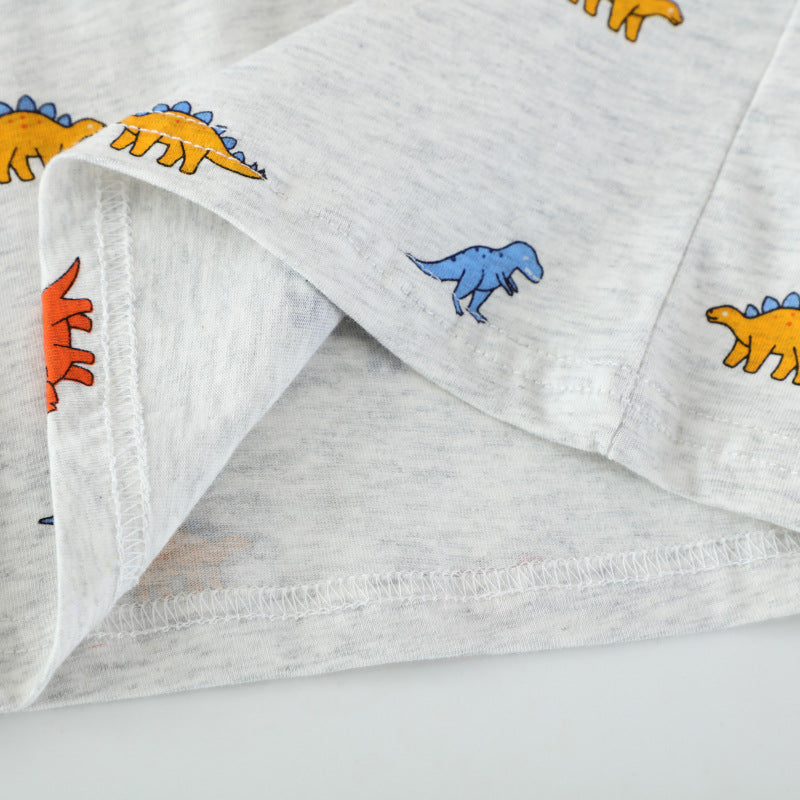 Kinder T-Shirt mit buntem Dinosauriermotiv EB