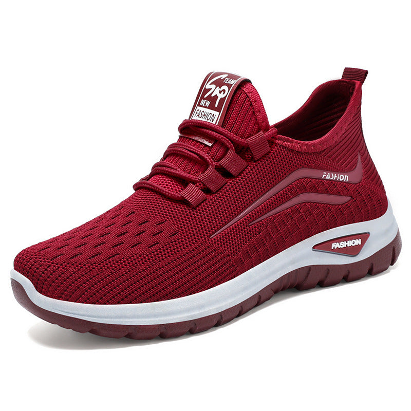 Damen Atmungsaktive Sneakers mit flexiblem Design und dämpfender Sohle EB