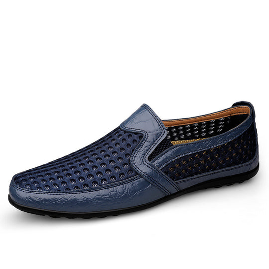 Damen bequeme Slip-On Schuhe mit atmungsaktivem Obermaterial und rutschfester Sohle EB