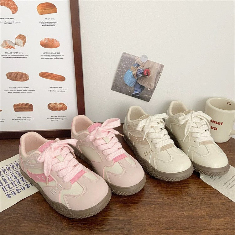 Damen Modische Sneaker mit gepolsterter Einlegesohle und rutschfester Sohle EB