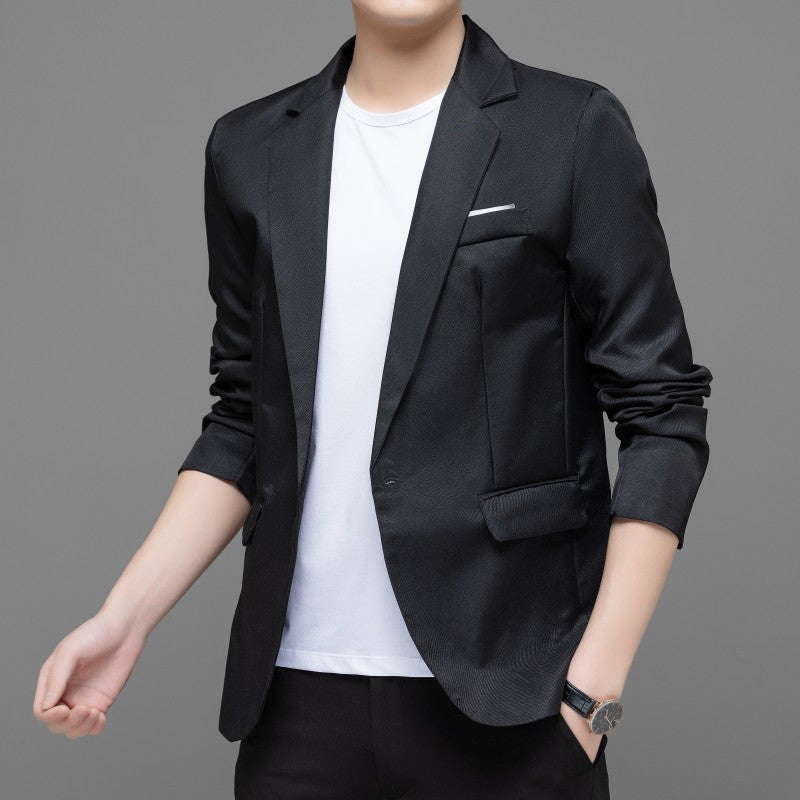 Herren modernen Blazer mit eleganter Passform und praktischen Taschen EB