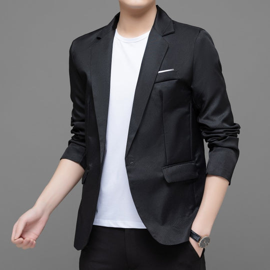 Herren modernen Blazer mit eleganter Passform und praktischen Taschen EB