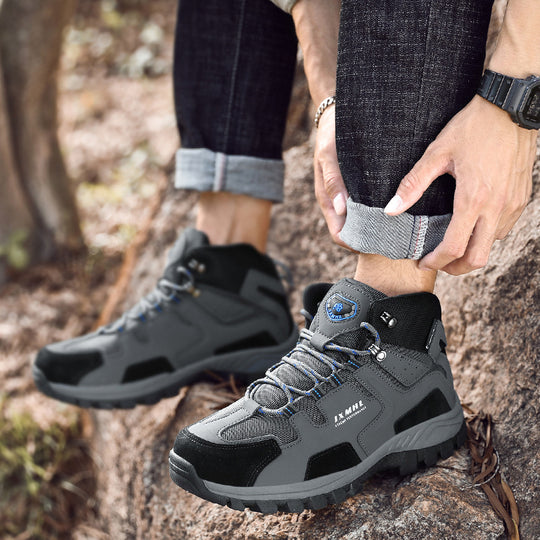 Damen Wanderstiefel mit robustem Profil und atmungsaktiver Mesh-Oberfläche EB